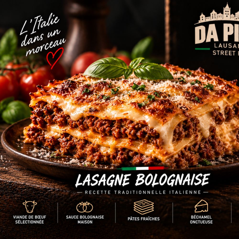 Lasagne Bolognaise maison