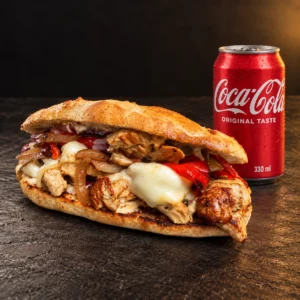Menu Philly Chicken + frites maison + boisson