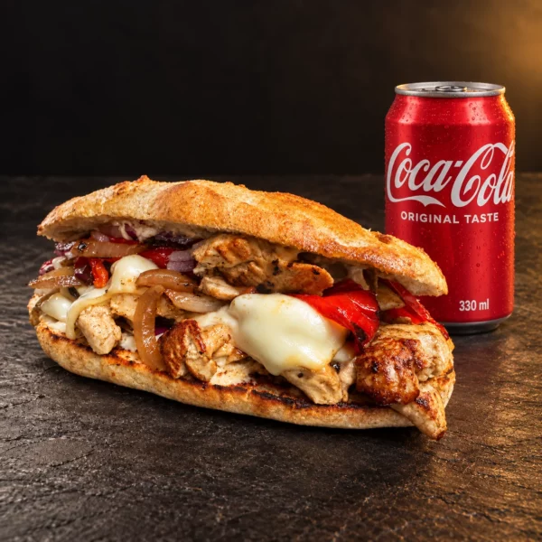 Menu Philly Chicken + frites maison + boisson