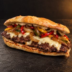 Philly Steak Mozza Fumé